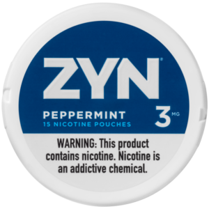 Enjoy ZYN Peppermint 3mg, a classic mint flavor blend from ZYN.